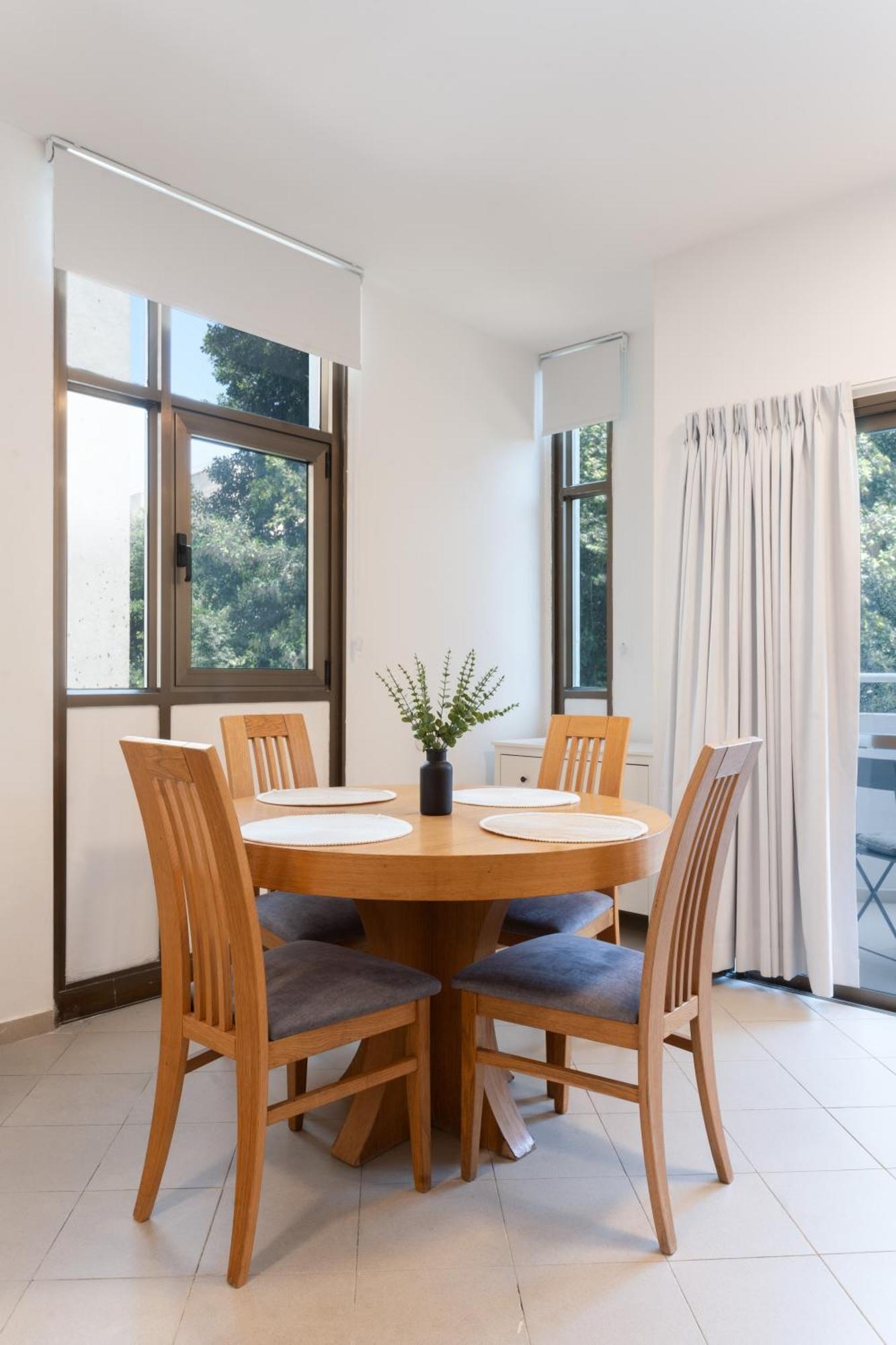 Eliezer Ben Yehuda Residence With Shelter Тел Авив Екстериор снимка